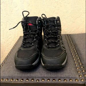 High Sierra Mens Black Hiking Boots Size 11